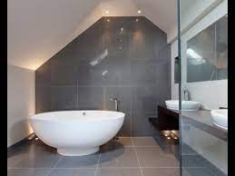 You could even create a feature wall by combining two contrasting shades of grey tile. Grey And White Bathroom Tile Ideas Youtube