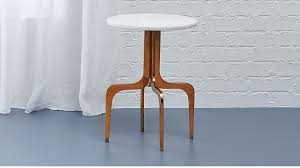 Dorset Marble Side Table Reviews Cb2 In 2020 Marble Side Tables Black Marble Side Tables Side Table