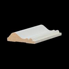 Medium density fiberboard (mdf) is a composite wood product that consist of wood fibers combined with wax & resin treated at high temps & pressure creates a panel denser than plywood. 11 16 X 2 7 16 Mdf Primed Beaded Chair Rail Mdf390