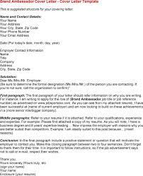Check spelling or type a new query. Beauty Brand Ambassador Cover Letter July 2021