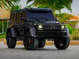 G Class 4x4 W463 G Wagon Amg All Black Grille W Chrome Star Accessory G55 G63 2 G Wagon Mercedes Jeep Mercedes Benz G500
