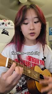 Owl City Fireflies Ukulele Cover