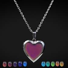 I keep it on during the day. Buy Mood Necklaces Heart Pendant Necklace Temperature Control Color Change Necklace At Affordable Prices Free Shipping Real Reviews With Photos Joom