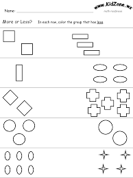 More Or Less 2 Preschool Phonics Worksheets Math Centers Kindergarten More And Less