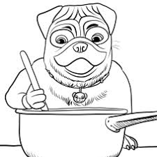 He can see through anything except lead. Mighty Mike Coloring Page