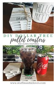 Diy Dollar Tree Pallet Coasters Diy Dollar Tree Decor Diy Dollar Tree Gifts Dollar Tree Diy Crafts