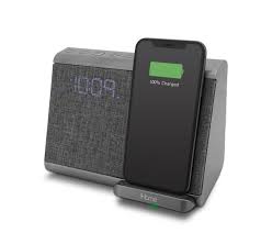 Mirror led alarm clock night light thermometer digital display with usb charging. Ihome Wireless Qi Charging Bluetooth Alarm Clock With Usb Charging
