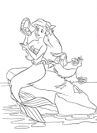So why not let your child color her own imagination? Little Mermaid Free Coloring Pages Coloringme Com