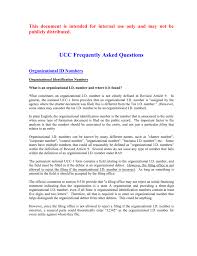 Depending on the type of funding your business has received the. Ucc Frequently Asked Questions