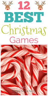 Players pick up candy canes. 12 Best Christmas Games Happy Home Fairy