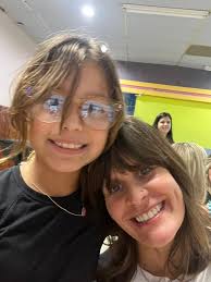 Tonight was such a gift! 💕 Maddy and I joined Liz and her church family  for a fun night of community and bowling 🎳. I bowled my best game EVER