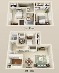 3 Beds 2 Baths Townhome 1450sf 1450sf Baths Townhome Sims House Plans Sims House Design Sims House