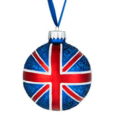 The md building products 36 in. John Lewis Partners Tourism Union Jack Bauble
