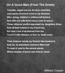 Good Man Poems