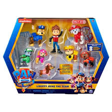 When their biggest rival, humdinger, becomes mayor of nearby adventure city and starts wreaking havoc, ryder and everyone's favorite heroic pups kick into high gear to face the challenge head on. Paw Patrol The Movie Liberty Joins The Team 8pk Target
