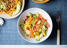 Sorghum Vegetable Salad with Cumin-Lime Vinaigrette | Cafe Johnsonia