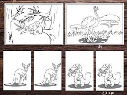 Print free animal coloring pages. Australian Animals Coloring Pages Teaching Resources