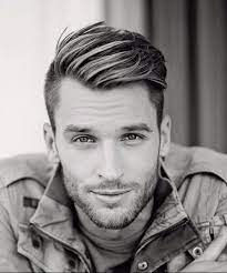 Textured Windswept Slick Back Haircut Widows Peak Hairstyles Undercut Hairstyles Undercut Men