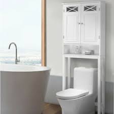 Hanging wall shelves with drawers. Over Toilet Cabinet For Sale Ebay