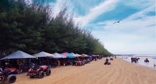 New normal di pantai caruban rembang. Pantai Caruban Htm Rute Foto Ulasan Pengunjung