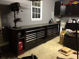 When you want to support american workers, it starts by being a smart consumer. Tool Box Workbench With Steel Top Homemade Black Shop Tool Boxes Boxes From Home Depot 1 4 Garage Workshop Layout Diy Garage Storage Cabinets Garage Storage