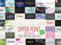 Download free fonts for windows and macintosh. Big Bundle Special Font Offer Best Selling Font This Is Your Chance To Get A Large Number Of Best Selling Font In 2020 Font Bundles Creative Fonts Signature Fonts