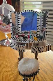 Bratz Doll Furniture Zebra Vanity Stool Accessories Barbie Monster High Monster High Dollhouse Doll Furniture Bratz Doll
