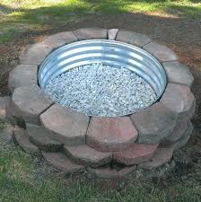 Check spelling or type a new query. Galvanized And Rock Fire Pit Ring Backyard Fire Garden Yard Ideas Landscaping With Rocks