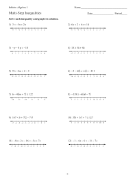 This worksheet pdf printable worksheets have variables key concepts in simpler form a linear inequalities true for it also pickup registration packets at. How To Solve Mod Inequalities