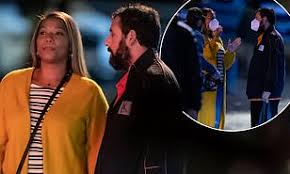 He played himself in the movie trainwreck alongside amy schumer and bill hader and lent his voice to the animated movie smallfoot. Adam Sandler And Queen Latifah Film Scenes Together For New Netflix Basketball Drama Hustle Daily Mail Online