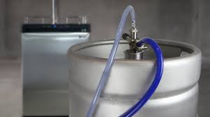 how to tap a keg in a kegerator beveragefactory com