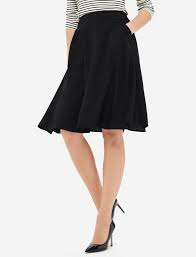 Black A Line Midi Skirt High Waist A Line Midi Skirt Women S Skirts Black A Line Skirt Aline Midi Skirt Black Circle Skirts
