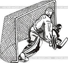 Sie können auch hallenhockey oder eishockey net clipart mögen! Eishockey Torhuter Royalty Free Clipart