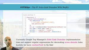 Gtmtips Auto Link Domains With Regex Simo Ahava S Blog