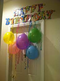 I Decorated My Daughter S Bedroom Door For A Birthday Morning Surprise She S Going To L Birthday Morning Birthday Morning Surprise Pinterest Home Decor Ideas