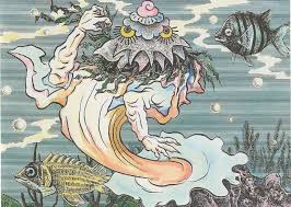 They appear as terrible oni with animal heads; Water Monsters ç™¾ç‰©èªžæ€ªè«‡ä¼š Hyakumonogatari Kaidankai