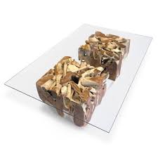 I am in love with this beautiful driftwood coffee table, more beautiful in person, beautiful workmanship. Driftwood Coffee Table Spider Stone Double Square Base Rectangular Glass