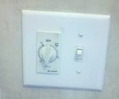 Double switches, sometimes called double pole, allow you to separately control the power being sent to multiple places from the same switch. Installing A Bathroom Fan Timer Building Moxie