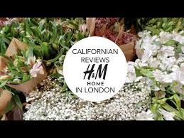 This video presents ideas for cute flower arrangements, lovely table setting ideas and a little something that will make you remember the magic in your everyday life in the future. H M Home London Review By Californian Blogger Youtube