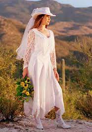 Cowgirl Wedding Dress Western Style Wedding Dress Country Style Wedding Dresses Cowgirl Wedding Dress