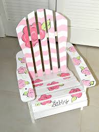 Hand Painted Children S Adirondack Chair Adirondack Chair Painted Outdoor Furniture Kids Adirondack Chair