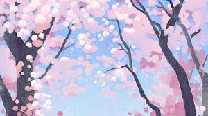 Cute pink backgrounds for desktop. Ba59 Cute Siba Dog Animal Spring Illustration Art Pink Wallpaper