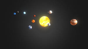 Solar System By Pinotoon Solar System Solar Low Poly Models