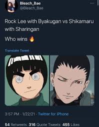 Since I first watched Naruto, I've had just one question bothering me. Who  are the parents of Rock Lee? Cause it's not Guy 😭😭