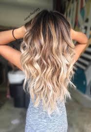 Weihnachtsfrisuren Fur Langes Haar 2018 Braun Blond Balayage Balayage Haare Blond Haarfarben