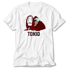 Ursula corbero, who plays tokyo in la casa de papel, recently opened up about her last few days on the sets of the show. La Casa De Papel Tokio White T Shirt Zifit Com All You Need
