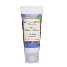 Experience america's favorite hand cream. English Lavender Glycerine Hand Therapy 1 35oz