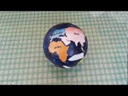Plastik Top Ile Dunya Modeli Yapimi Diy How To Make The World Model Tasarim Dersi Yapim Kusagi Make It Yourself Need This Blog