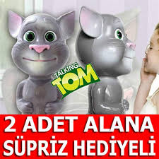 Talking Tom Cat Konusan Kedi Tom Ses Taklit Eden Taklitci Oyuncak Kedi Eglenceli Pilli Cocuk Oyuncak Amazon Com Tr