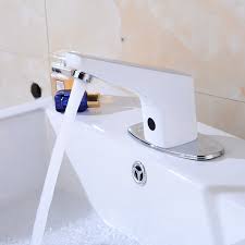 Oft ist lediglich eine dichtung in der armatur oder die kartusche in einem. Black Chrome Weiss Farben Water Saving Automatischen Bad Wasserhahn Batterie Infrarot Sensor Wasserhahn Automatische Sensor Tap Automatic Sensor Tap Sensor Tapinfrared Sensor Faucet Aliexpress